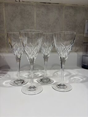 Waterford Crystal Wine Glasses set of four Merrill